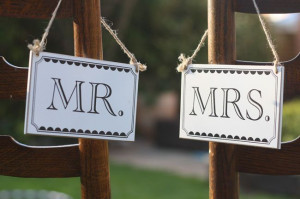 of the best new wedding signs and sayings for 2014