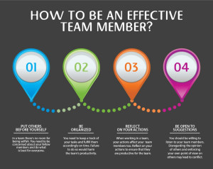 Qualities That A Good Team Member Should Possess. Infographic