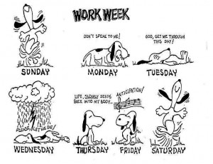 Work Week Snoopy :)