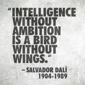Intelligence and ambition