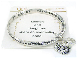 What a lovely Engraved Mother and Daughter Bangle Bracelet . This ...