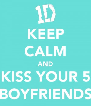 boyfriend, boyfriends, keep calm, kiss, kiss yours 5, one direction ...