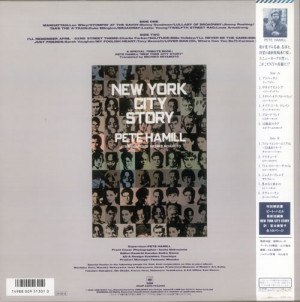 Pete Hamill New York City Story JAP LP RECORD 30AP3200