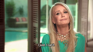 reality tv, dont want to, can't, i can't, kim richards, rhobh, real ...