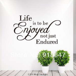 SIA Wholesale New High Quality English Quotes Wall Stickers