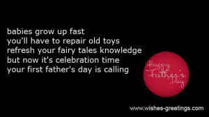 Proud Father To Son Quotes First fathers day poems