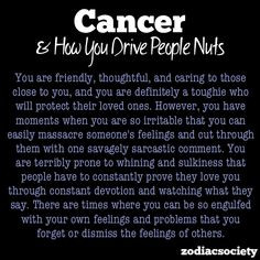 Zodiac Sign: I am a Cancer