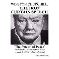 Winston Churchill Speech Iron Curtain