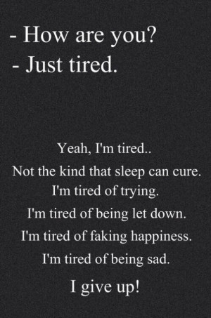 Just tired… op We Heart It