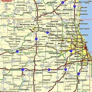 chicago and surrounding suburbs maps