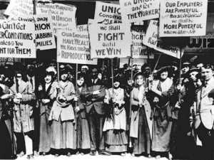 Women Garment Workers Strike