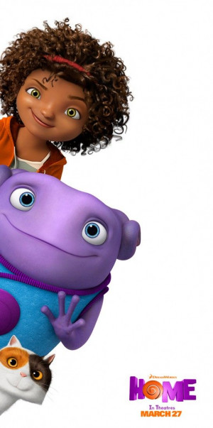 Meet Oh, Tip, and Pig from the movie Home. Sponsored by DreamWorks.