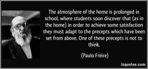 Atmosphere Quotes The atmosphere of the home