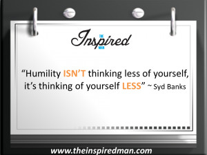 The Definition of Humility by Syd Banks