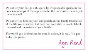 Never let anyone tell you otherwise.