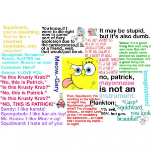 spongebob quotes