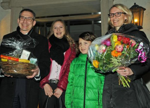 Bruno Walter mit seiner Familie.