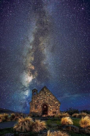 The Milky Way in Canterbury, New Zealand