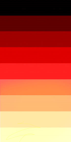 Lightened Withwhite Only With Yellow / White Mixture