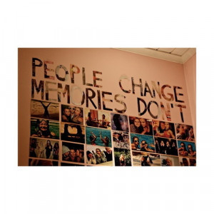 people change memories don't