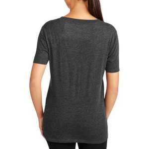 Turn On The Light Quote Gray Boyfreind Tee - Thumbnail 1