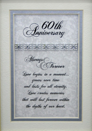 verses for 60th wedding anniversary