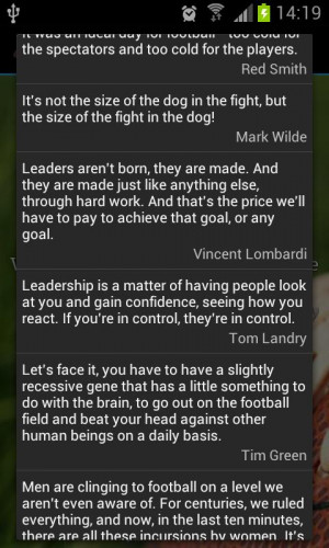 Football Quotes - screenshot
