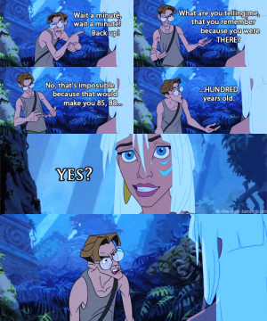 laughs* I did not know people outside of atlantis had such short ...