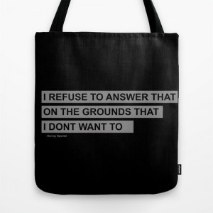 Harvey Specter Quote Tote Bag picture