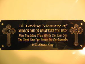 CROSS-BENCH-MEMORIAL-PLAQUE-COMPUTERISED-ENGRAVED-WITH-ANY-WORDING-YOU ...
