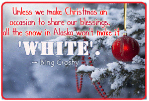 White Christmas Quotes