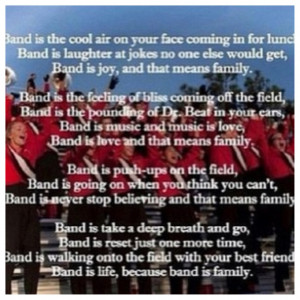 Marching Band Life Quotes