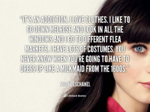 Its an addiction, i love clothes quotes