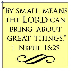 More LDS quotes/sayings