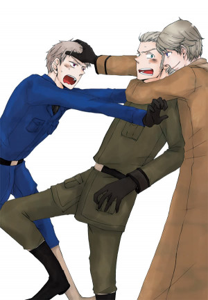 APH Hetalia Prussia Germany Russia Image