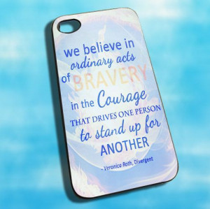 Divergent Dauntless Quotes Case Cover iPhone 4/4s, iPhone 5/5s, iPhone ...