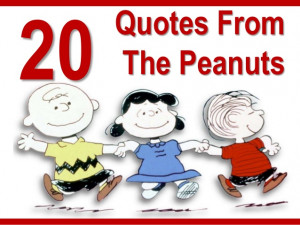 Charlie Brown And Snoopy Friendship Quotes 20 great quotes from the
