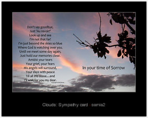 Sympathy Quotes About Death Of A Husband Photos