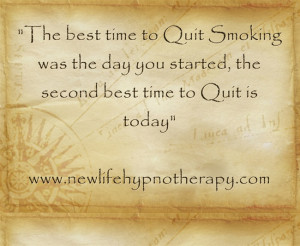 Hypnotherapy Quotes Quit smoking hypnosis
