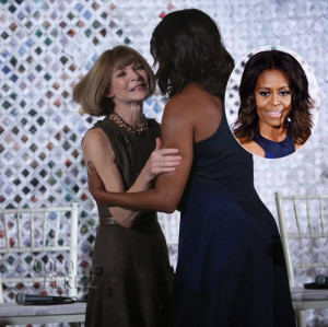 Michelle Obama & Anna Wintour Hug It Out At The White House! Fill In ...