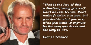 Gianni versace famous quotes 1