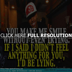 Chris Brown Lyric Quotes
