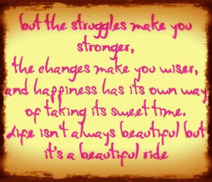 Inspirational Quotes About Life Struggles Cool Struggles Quotes Frenzy ...