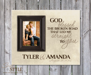 ... Family Name Signs Personalized Picture Frame with Family Name & Quote