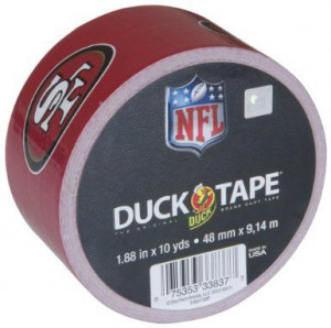 NFL Licensed Duck Tape® – San Francisco 49ers