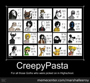 Creepypasta(For All Those Goths)