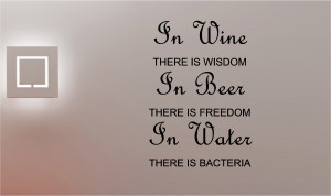 Beer Wine & Water