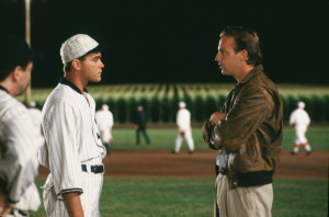 Kevin Costner and Ray Liotta star in the 1989 film 