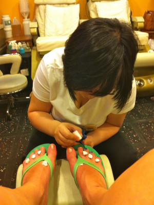 and pedicures asian people tend to run pedicure shops