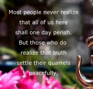 Famous Quotations of Buddha - Settle Your Quarrels Peacefully